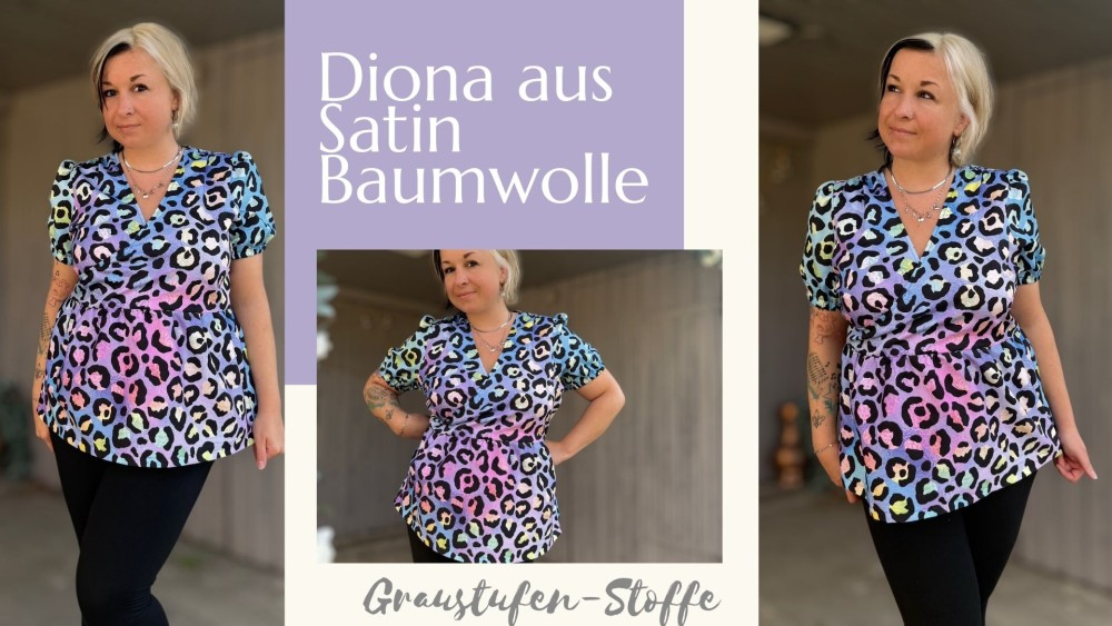 Schnittmuster Bluse  „Diona"  als Ebook